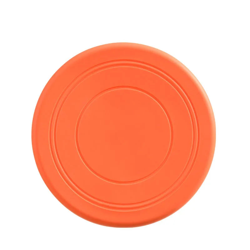 Dog Silicone Flying Saucer Funny Toy