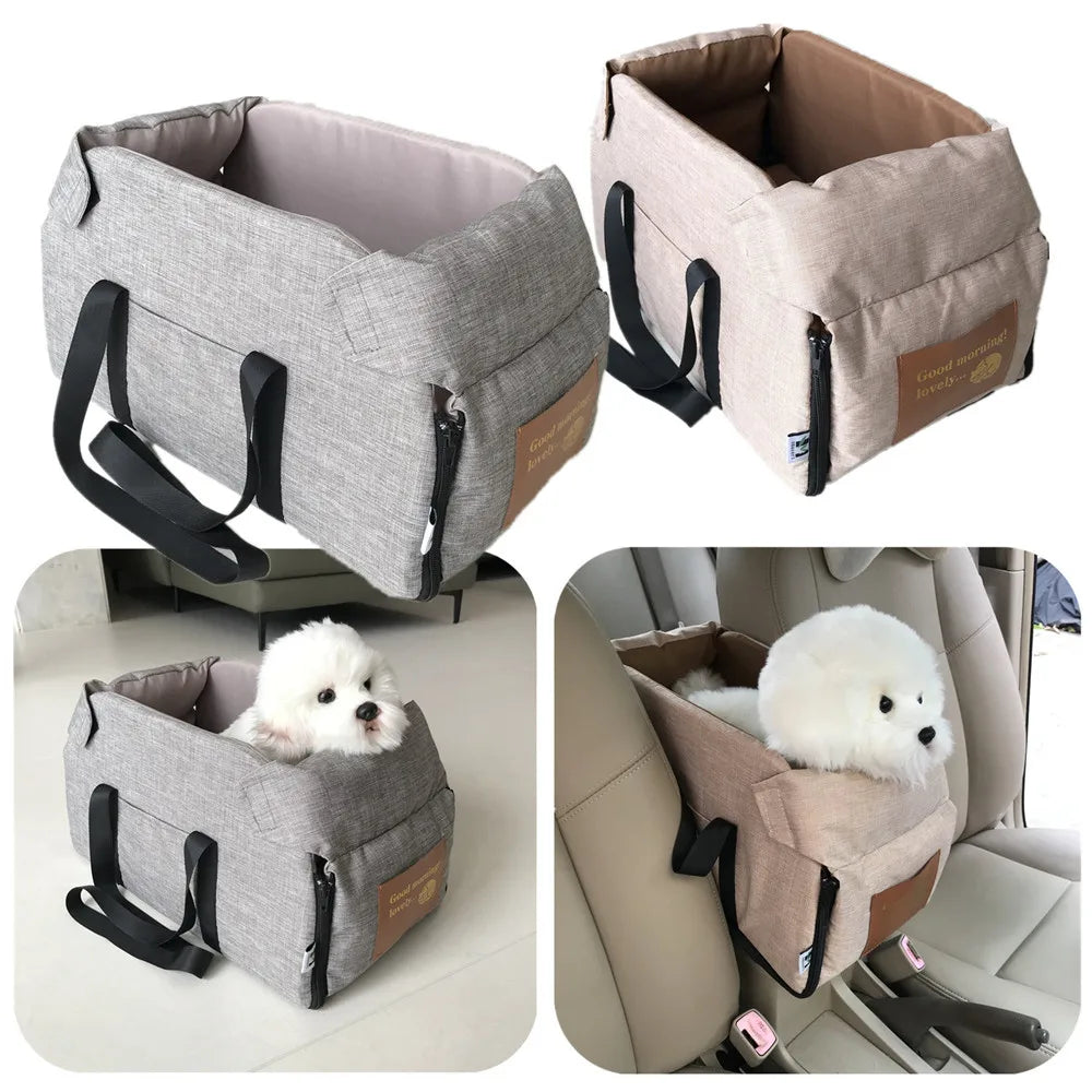 Dog Car Seat Carrier Bed