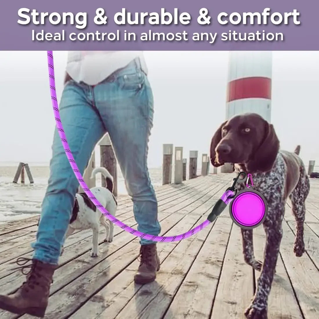 Dog Reflective Strong Leashes