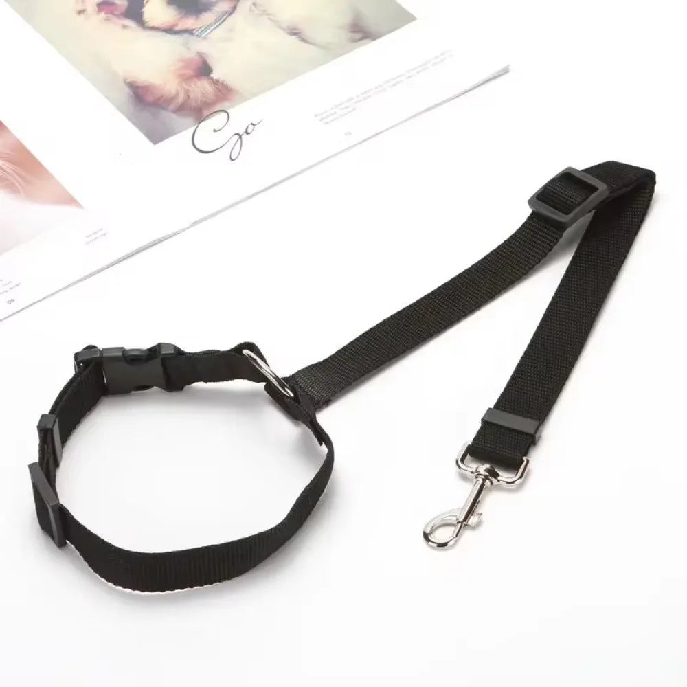 Pet Solid Two-in-one Car Seat Belt