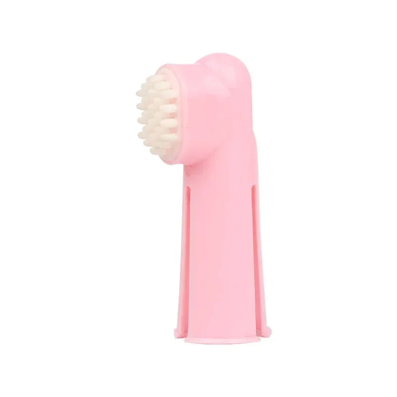 Pet 1/3 Pcs Soft Finger Toothbrush