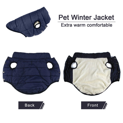 Dog Outdoor Cold Proof Warm Jacket