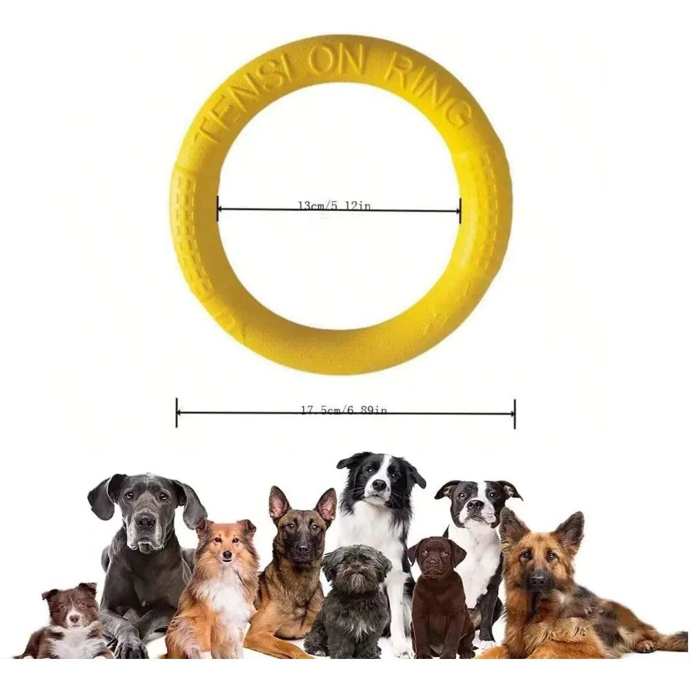 Dog  Flying Disk Training Ring Toy