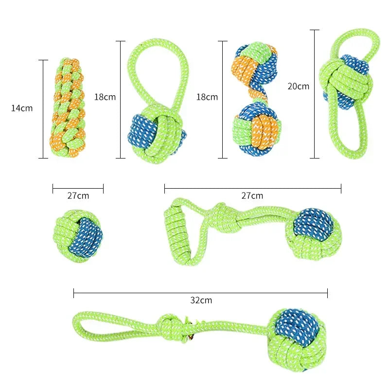 Pet Large Interactive Cotton Rope Toy