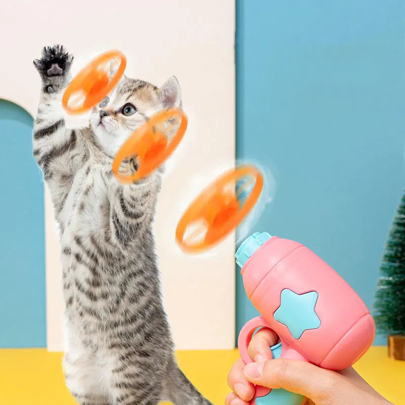 Cat Interactive Play Training Launcher Toy