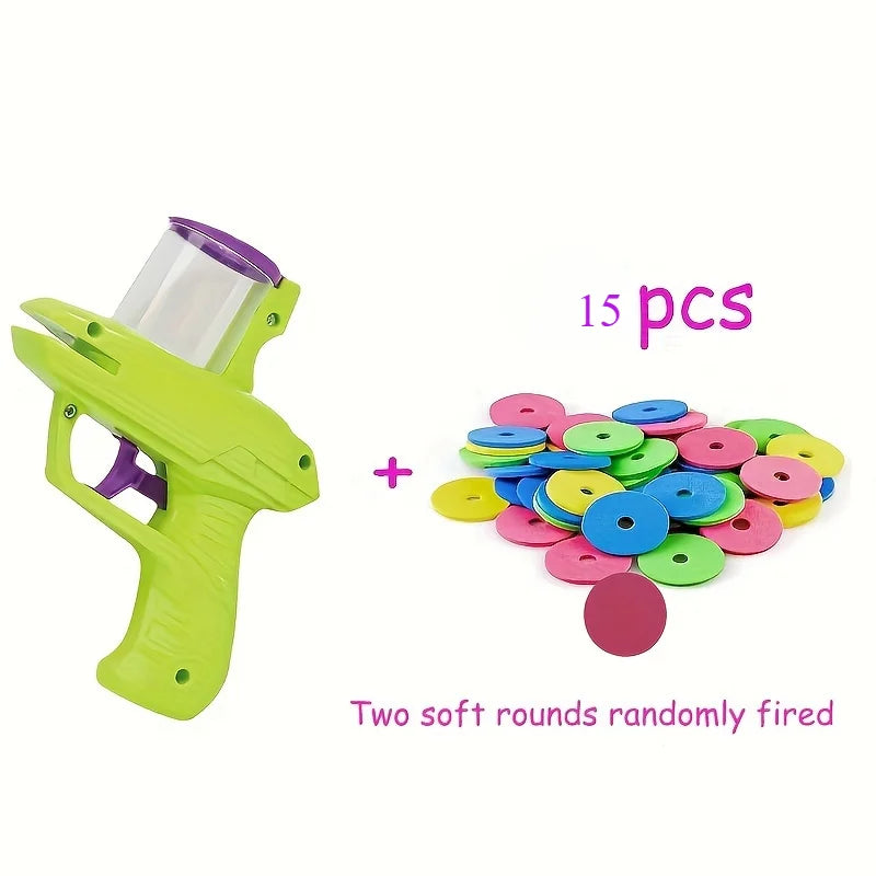 15pcs Reusable Soft bullets Interactive Toy