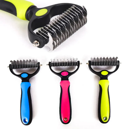 Pet Double-sided Knot Comb