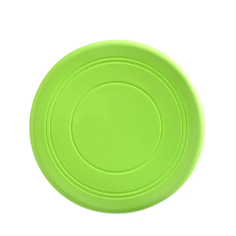 Dog Silicone Flying Saucer Funny Toy