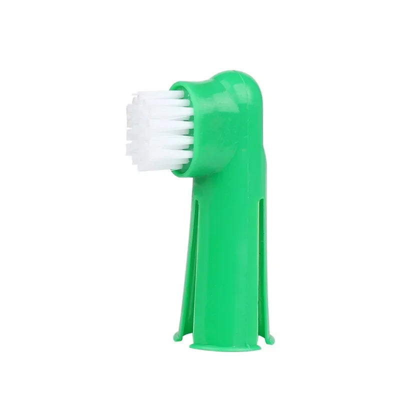 Pet 1/3 Pcs Soft Finger Toothbrush