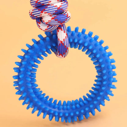 Pet Ring Spiked Ring Training Toy