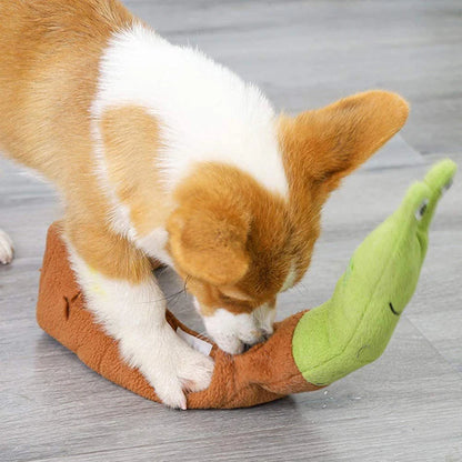 Dog Squeak Sniffing Plush Toy