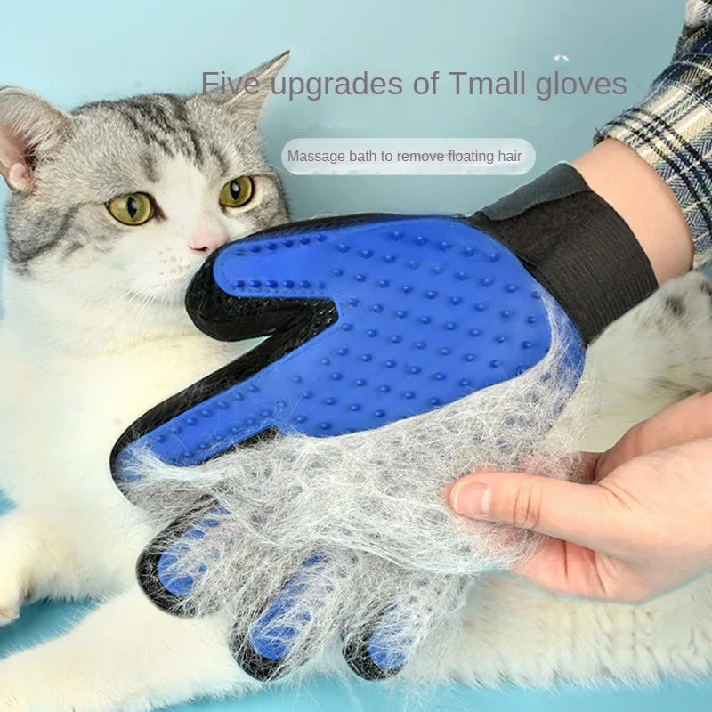 Pet Silicone Grooming Gloves