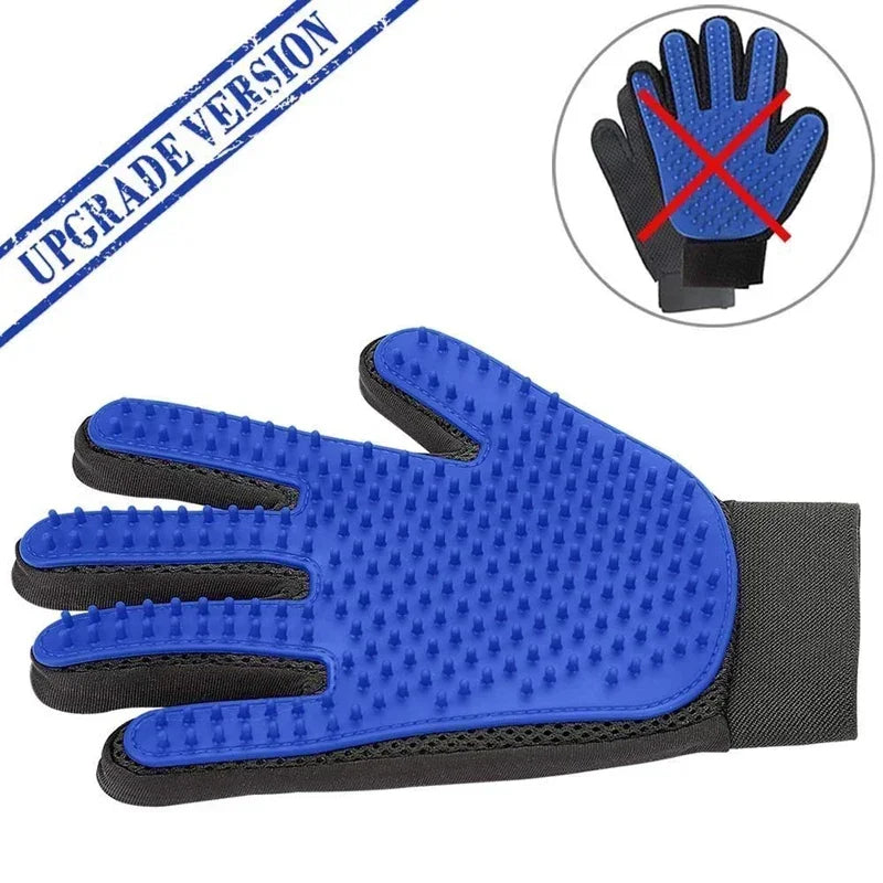 Pet Silicone Grooming Gloves