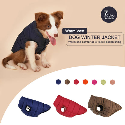 Dog Outdoor Cold Proof Warm Jacket