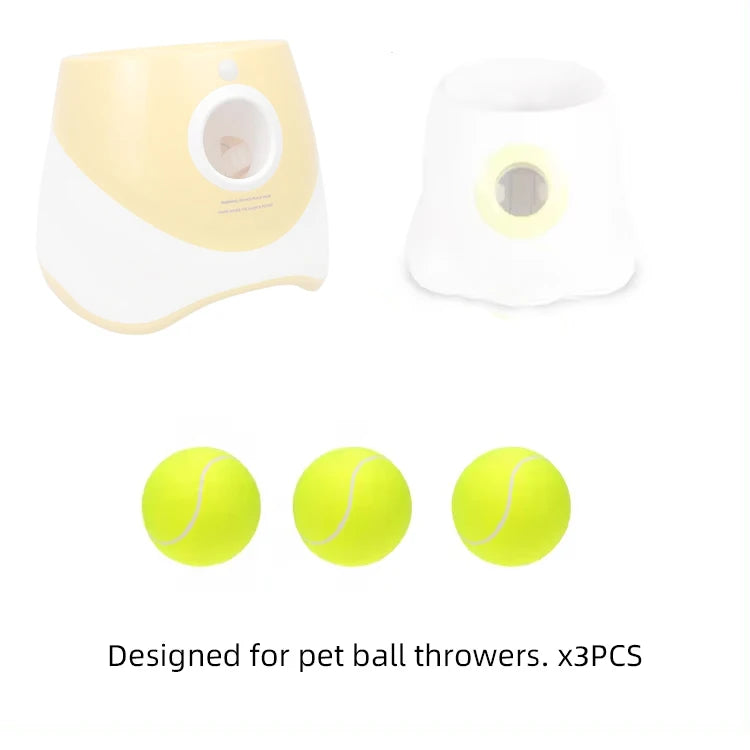 Pet Tennis Launcher Elastic Ball Toy