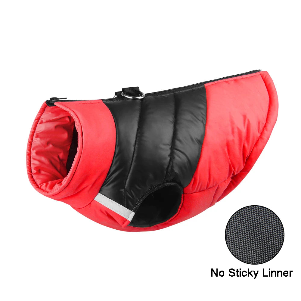 Dog Padded Winter Warm Zipper Jacket