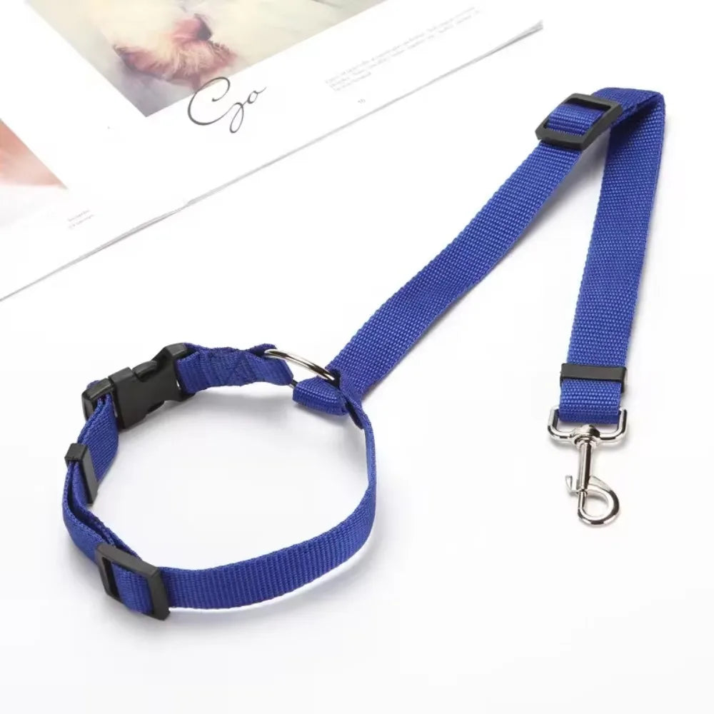 Pet Solid Two-in-one Car Seat Belt