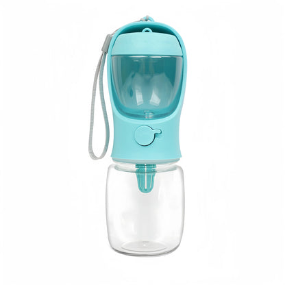 Pet Portable Water Bottle Food Dispenser