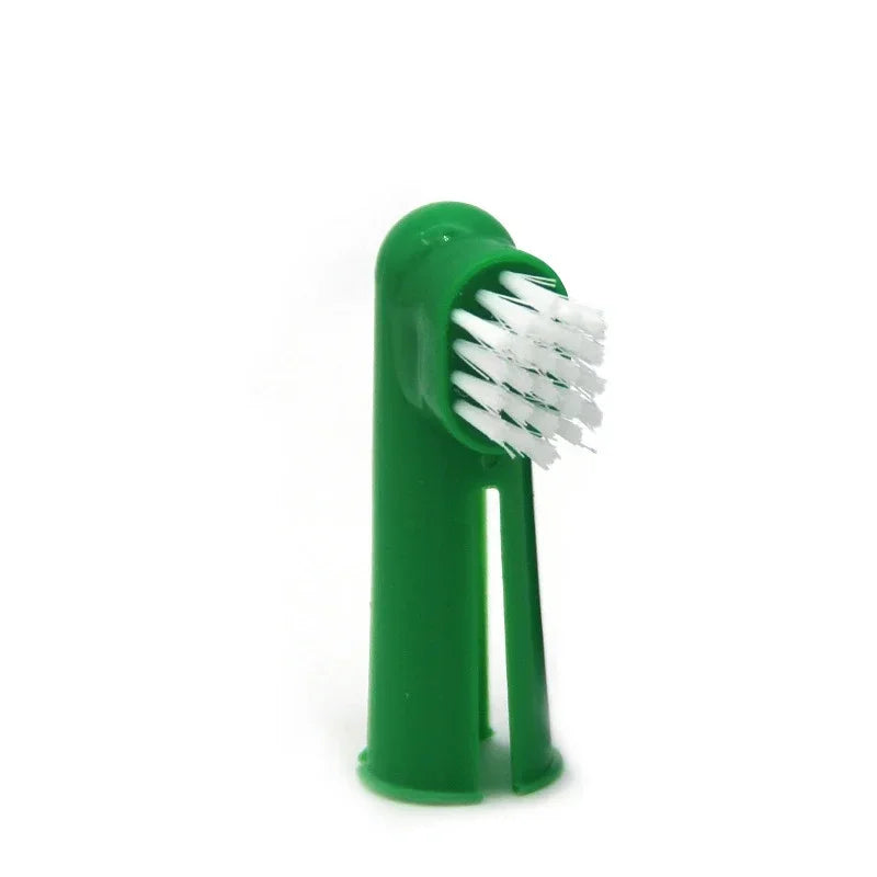 Pet 1/3 Pcs Soft Finger Toothbrush