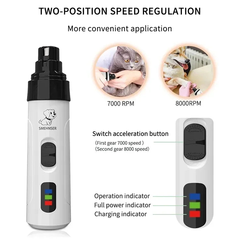 Dog Professional Electric  Nail Grinder