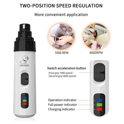 Dog Professional Electric  Nail Grinder