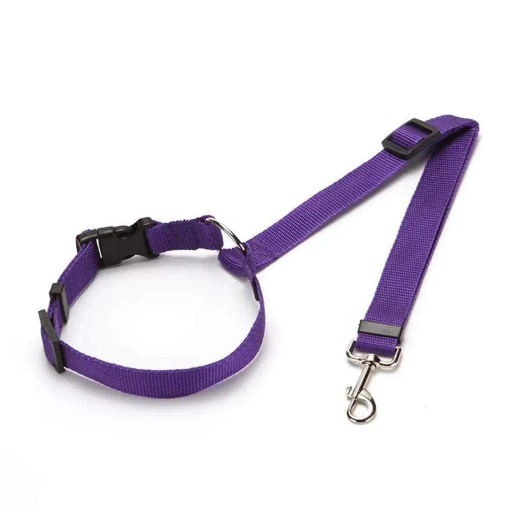 Pet Solid Two-in-one Car Seat Belt