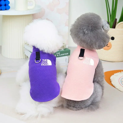 Pet Autumn Winter Fleece Warm Vest