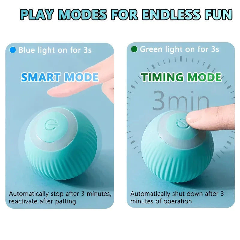 Pet Indoor Interactive Smart Ball Toy