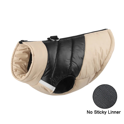 Dog Padded Winter Warm Zipper Jacket