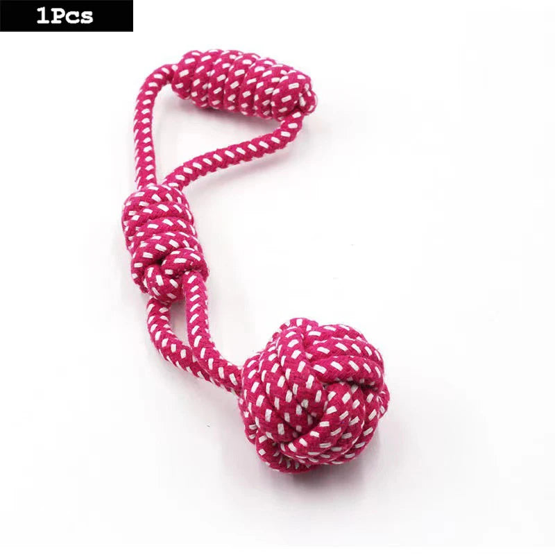 Pet Carrot Knot Rope Ball Cotton Rope Toy