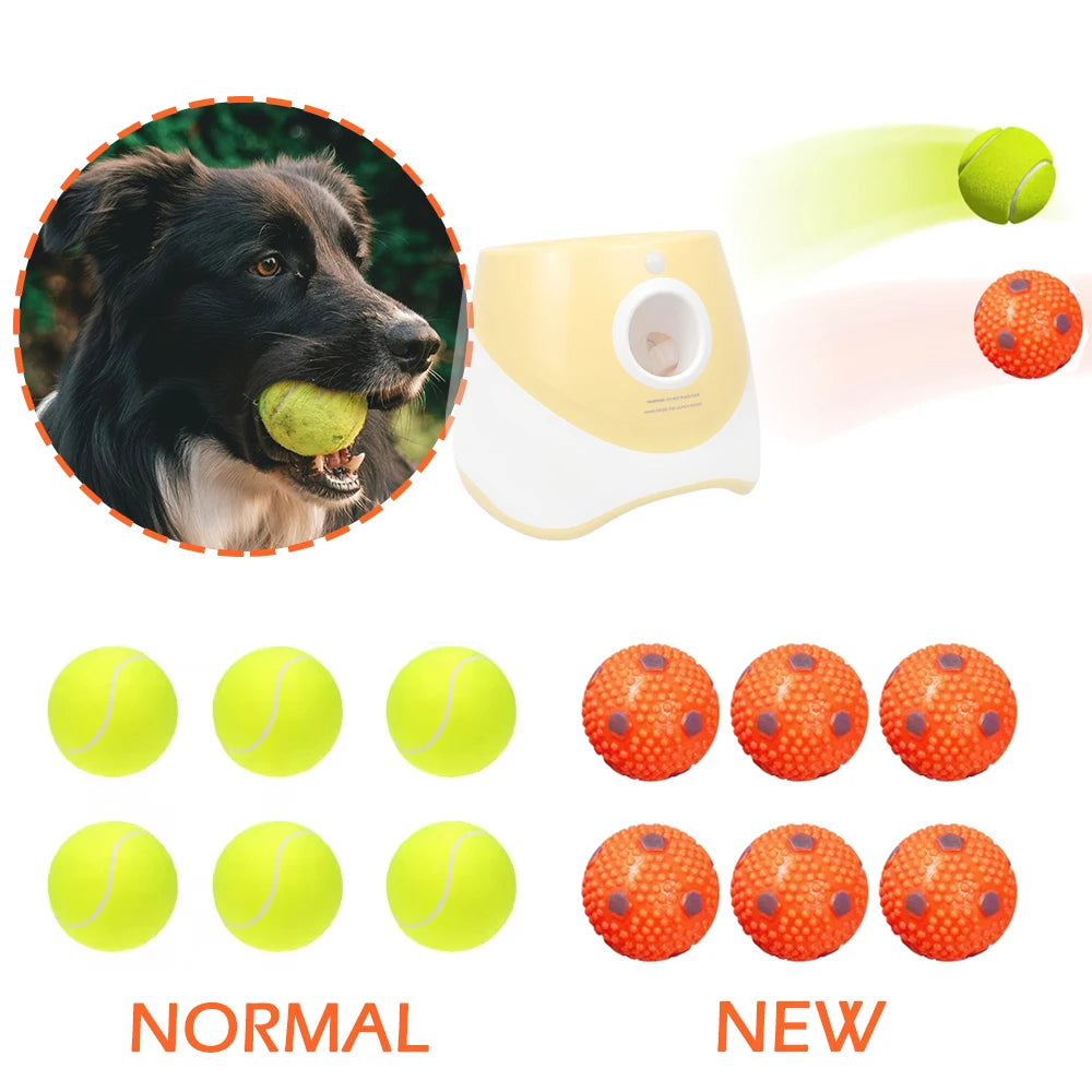 Pet Tennis Launcher Elastic Ball Toy