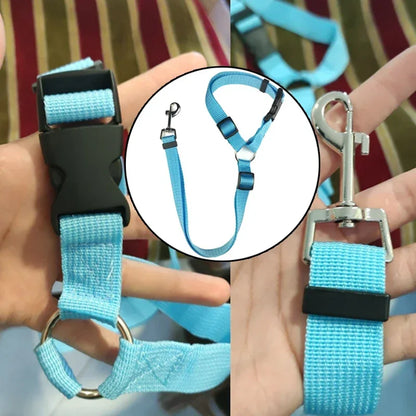 Pet Solid Two-in-one Car Seat Belt